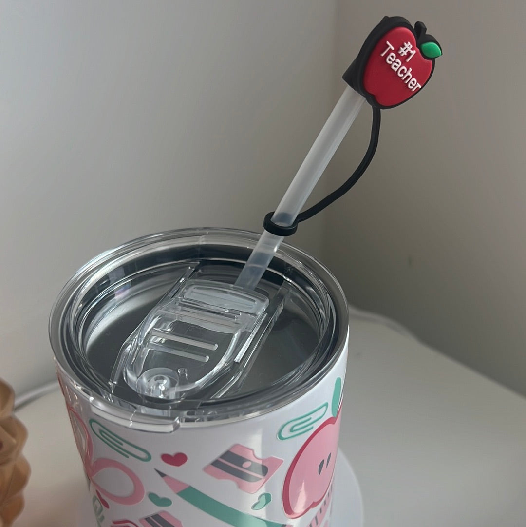 Teachers apple stainless steel cup