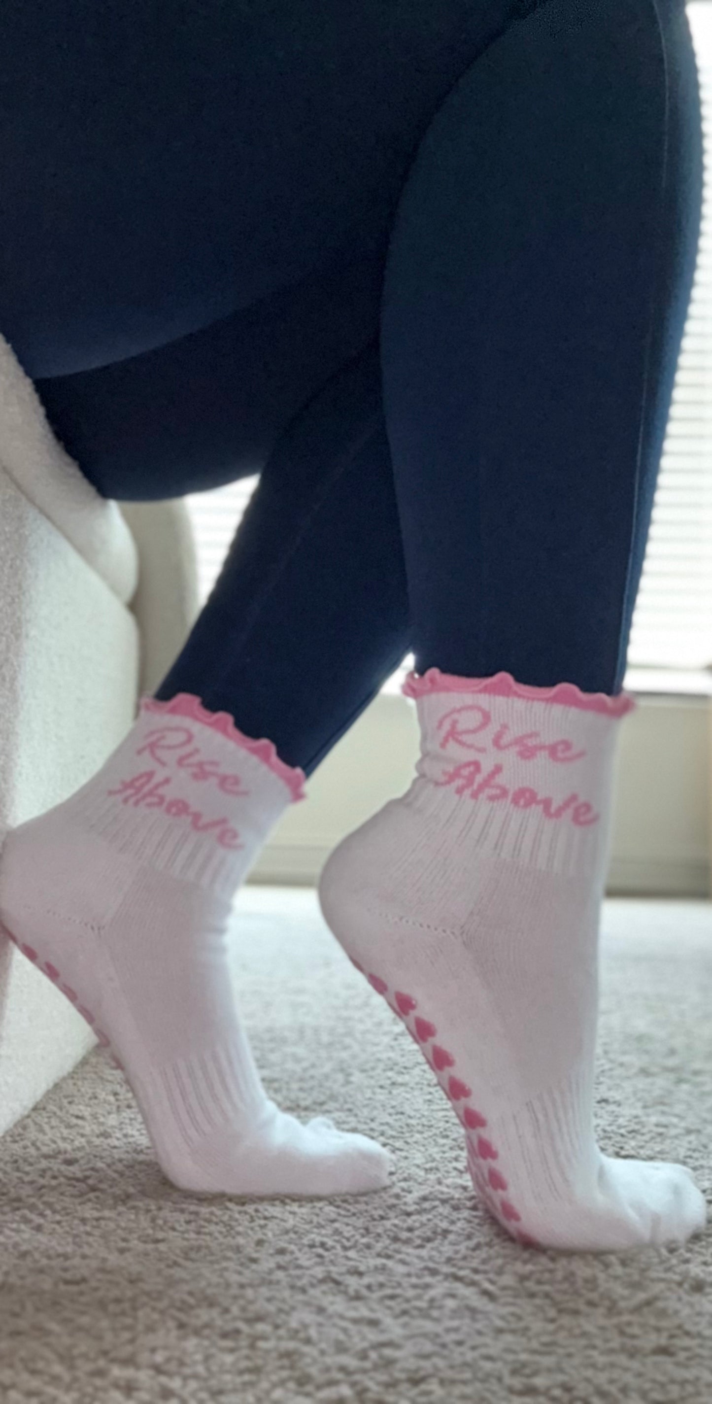 Rise Above Grip Socks