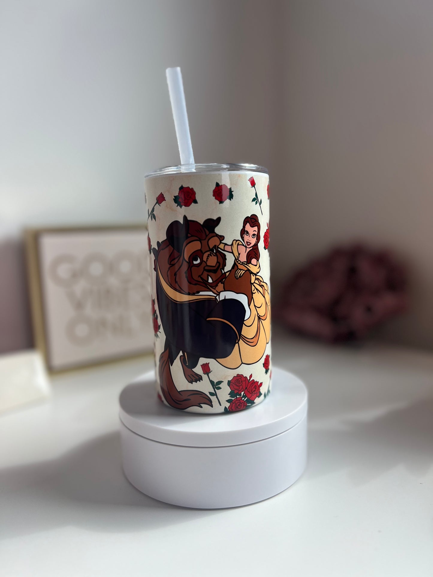 Beauty and the beast Tumbler 10oz￼