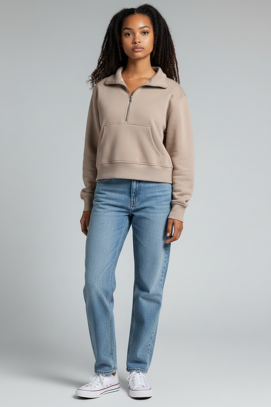 Strong AF Scoop neck Sweater