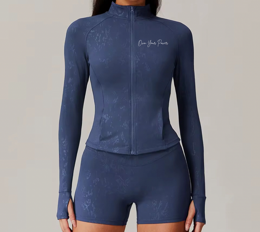 Own Your Power Zip up Jacket